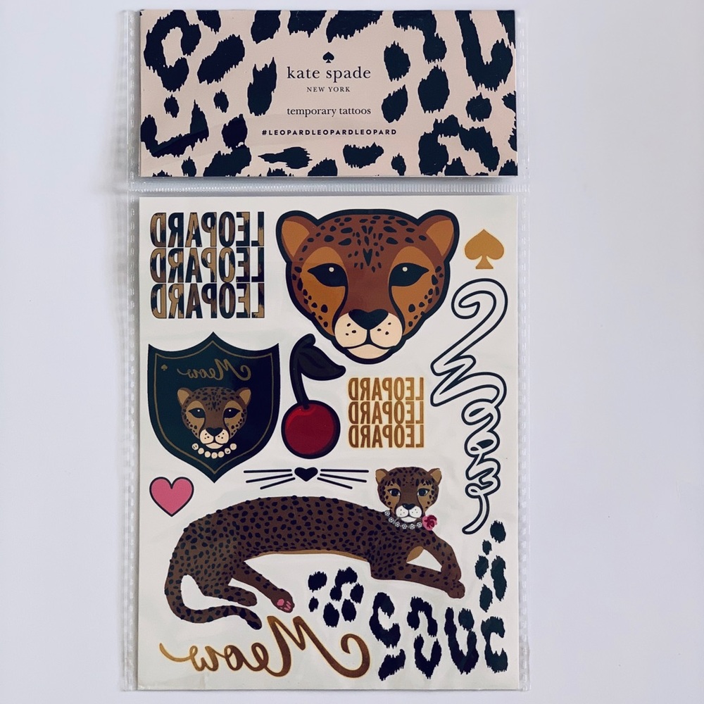 Kate spade New York temporary tattoos